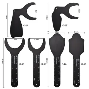 Стоматологическая Ортодонтическая доска на черном фоне, 6 шт.