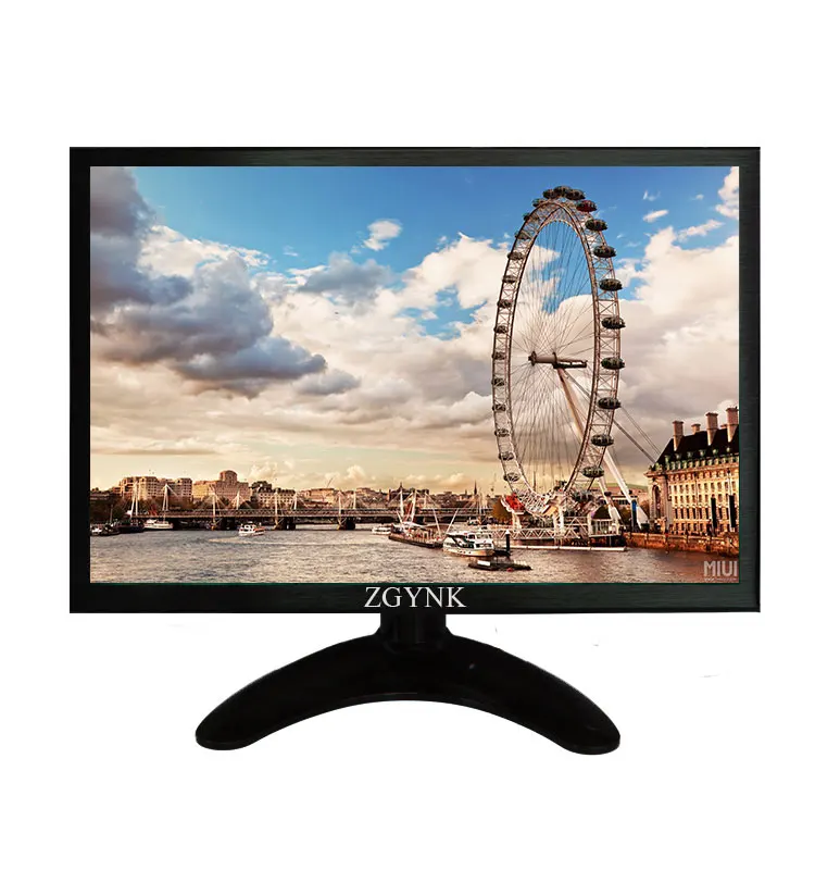 

10,1-дюймовый IPS DVI VGA HDMI промышленный ЖК-монитор, тонкий монитор ПК, 1280x800 широкоформатный HD