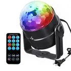 Диско-шар, светодиодный, вращающийся с активацией звуком, 3 Вт