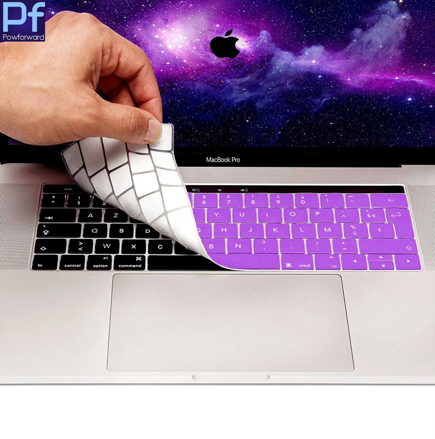 Для Macbook Pro Retina 13 15 TOUCHBAR 2016 модели A1706 A1707 клавиатура на французском языке чехол AZERTY