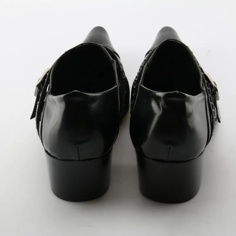 Мужские крокодиловые туфли на высоком каблуке из натуральной кожи|shoes brand|shoes forshoes