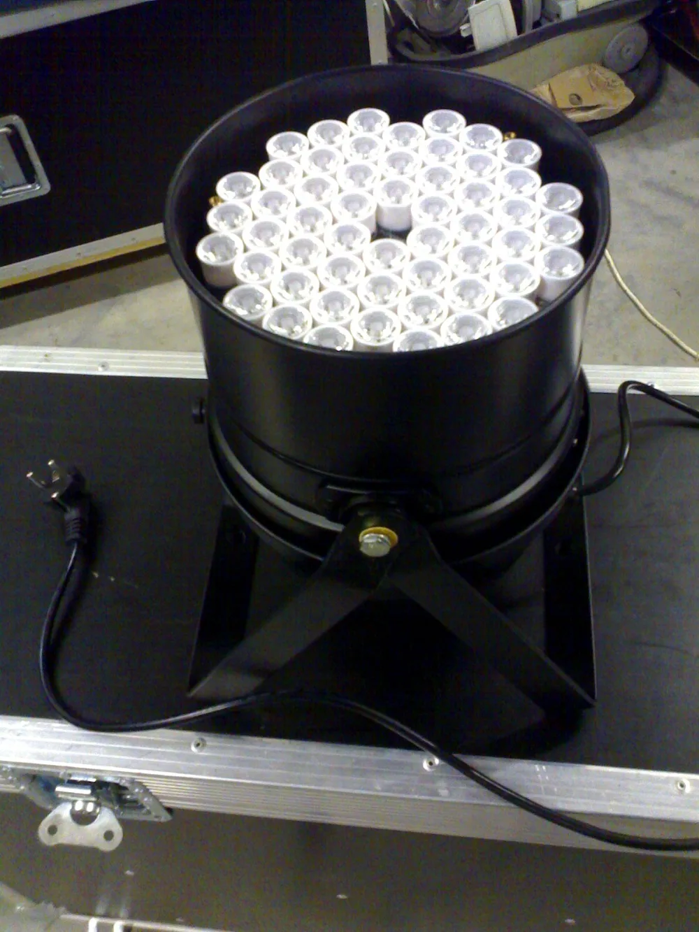 30 шт./лот 54x3W LED Par64 свет RGBW классическая форма DMX512 4/8CH Led Par can 180W сценический par Банки