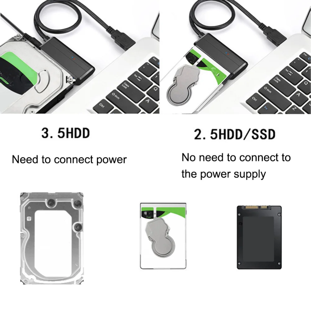 Переходник для жесткого диска 3 0 дюйма USB 2 5 на Sata | Компьютеры и офис