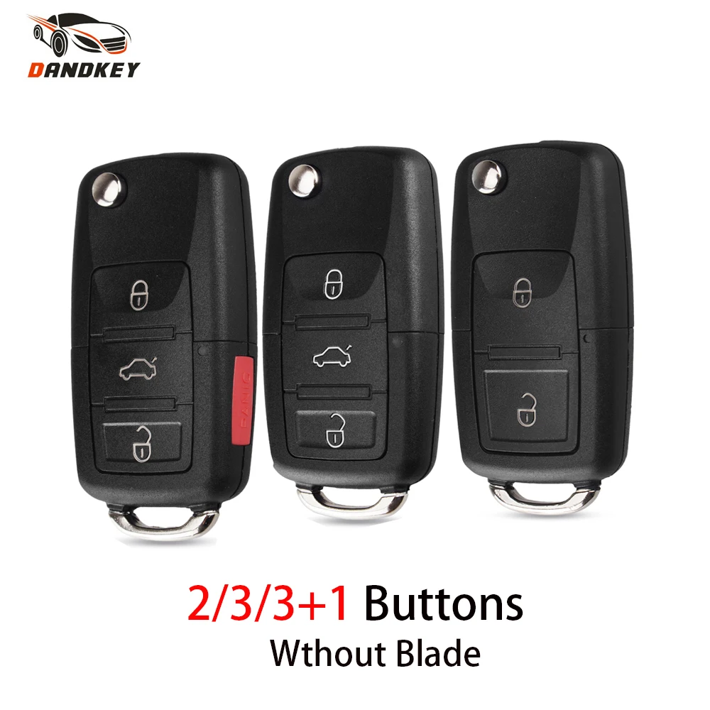Dandkey 2 3 + 1 кнопочный складной штатив для VW Golf 4 5 Passat B5 B6 Polo Touran Seat For Skoda без