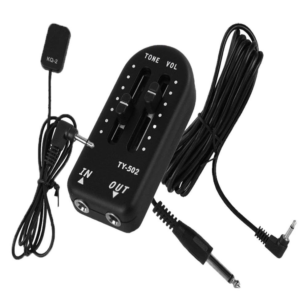 Универсальная пьезоконтактная мини скрипка датчик захвата акустической гитары