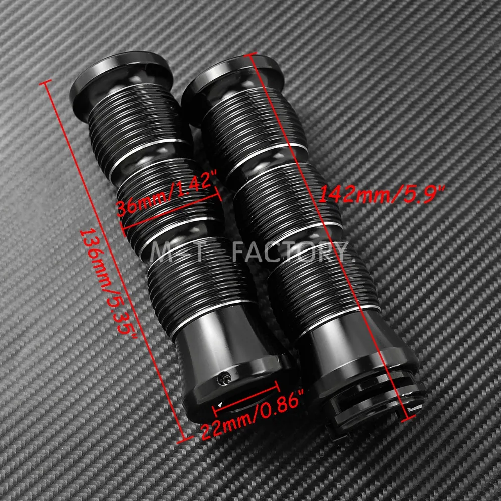 Мотоциклетные ЧПУ черные Рули режущие рукоятки для индийских моделей поплавков