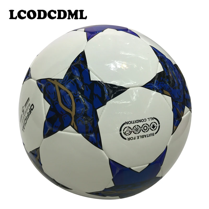 2017 Взрослые Дети Детский Футбол Размер 5 мяч ПУ Новая Лига высококачественный