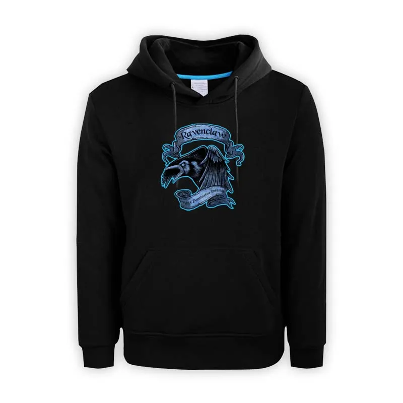 Худи Ravenclaw Мужской пуловер Модные свитшоты одежда пуффендуй Слизерин худи