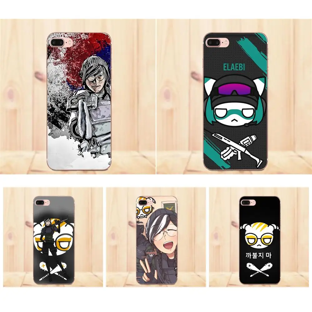 Роскошный классный чехол для телефона Dokkaebi Rainbow Six Huawei Honor 4C 5A 5X 6A 6C 6X 7X 9 V8 V10 Mate 7 8 10 P9