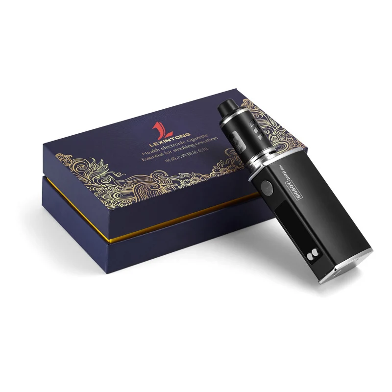 Электронная сигарета Vape 80 Вт комплект 2200 мАч батарея 22 мм распылитель 0.3ohm катушка большой дым для испарителя кальяна электронная сигарета