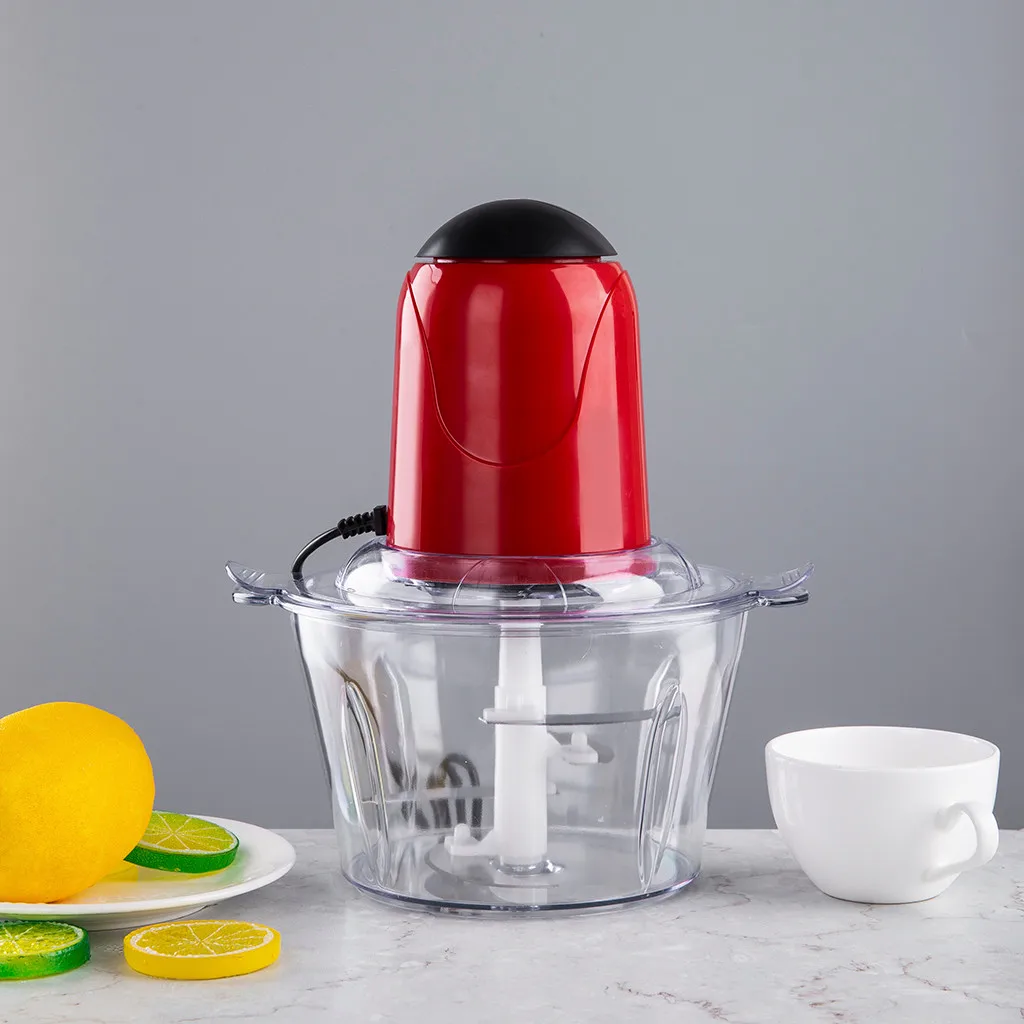 2019 New Electric Food Chopper 2L Glass Bowl Grinder For Meat Vegetables Fruits Nuts multi-function meat grinder top | Дом и сад