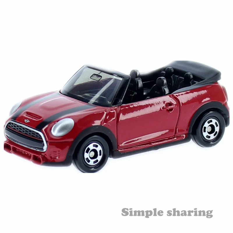 Takara Tomy Tomica 37 Mini John Cooper работает красное сердце 1/57 спортивный автомобиль Поп