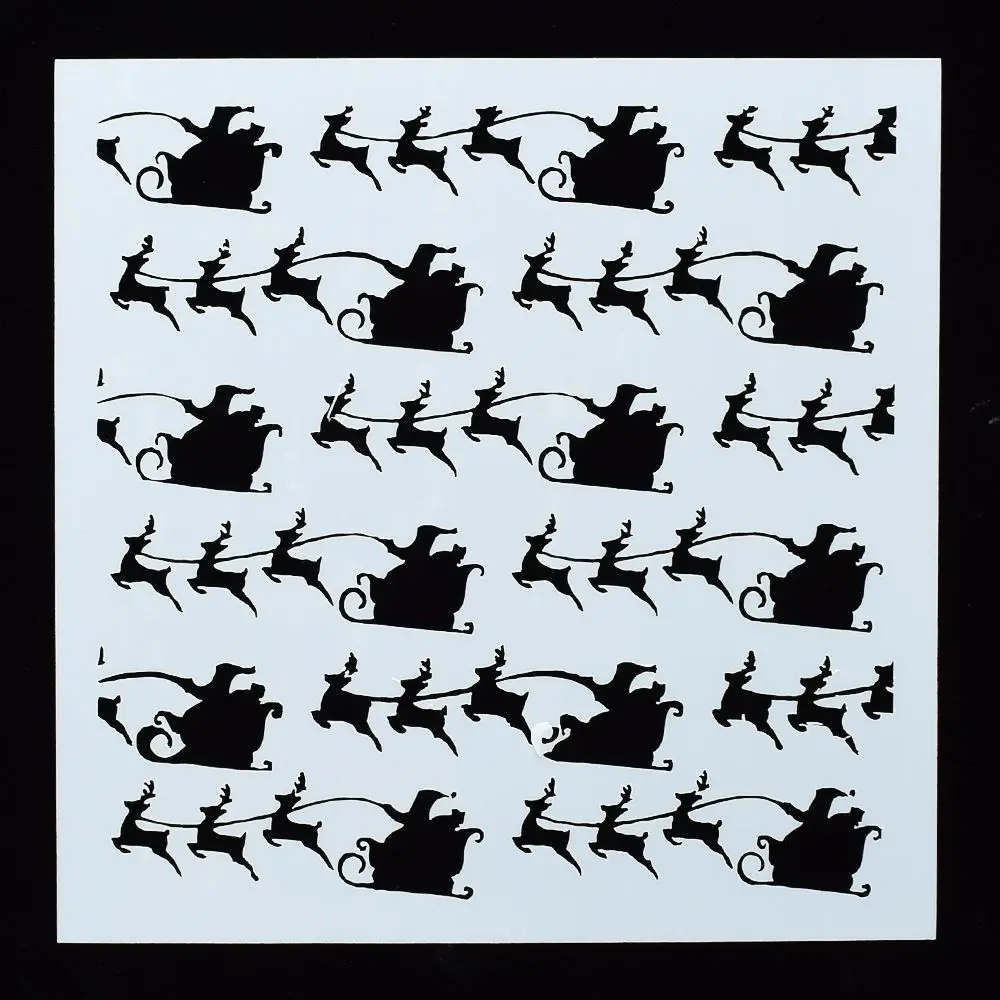 

1PC Carriage coach Shaped Reusable Stencil Airbrush Painting Art DIY Home Decor Scrap booking Album Crafts