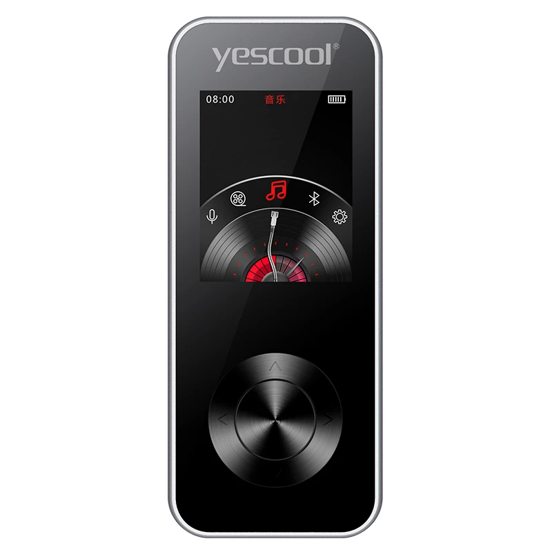 Yescool X2 mp4 музыкальный плеер Поддержка динамик Видео Воспроизведение FM радио Запись голоса обзор изображения электронная книга будильник walkman