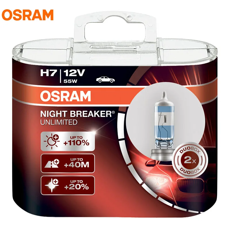 OSRAM H7 3600K 64210NBU Ночной выключатель неограниченный 12 В 55 Вт автомобильные головные