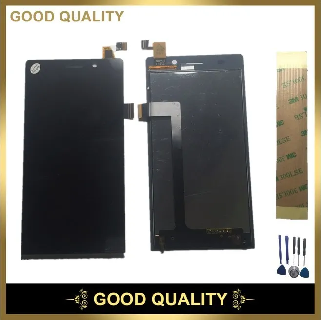 По одному 1 шт./лот для Экран Тор ЖК дисплей + Сенсорный экран планшета черный Цвет