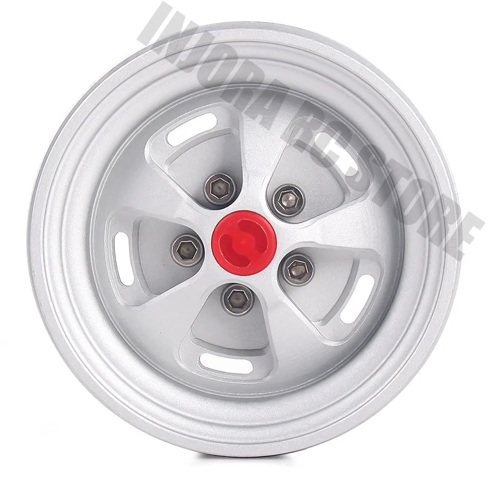 4 шт. металлический Beadlock 1 9 дюйма обод колеса для 1/10 RC Гусеничный осевой SCX10 90046 D90