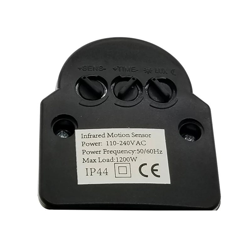 Макс 1200 Вт с радиусом действия 10 м 110 V-240 V светодиодный детектор Регулируемый PIR
