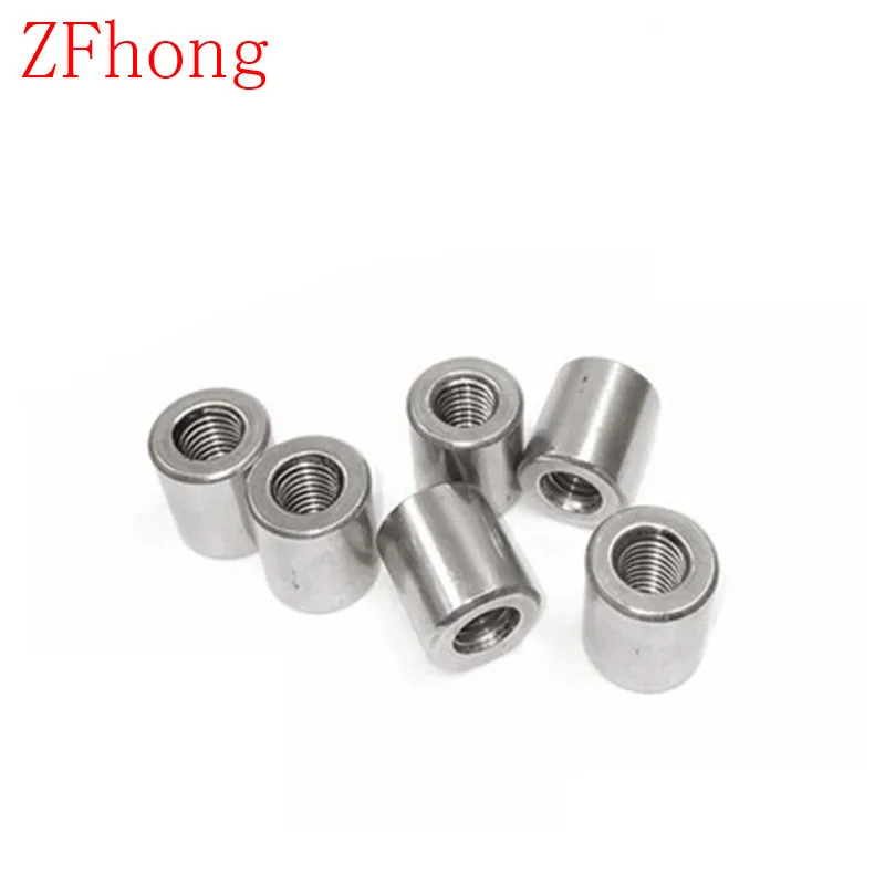 

20PCS M3*8 OD=6 Stainless steel round coupling nut