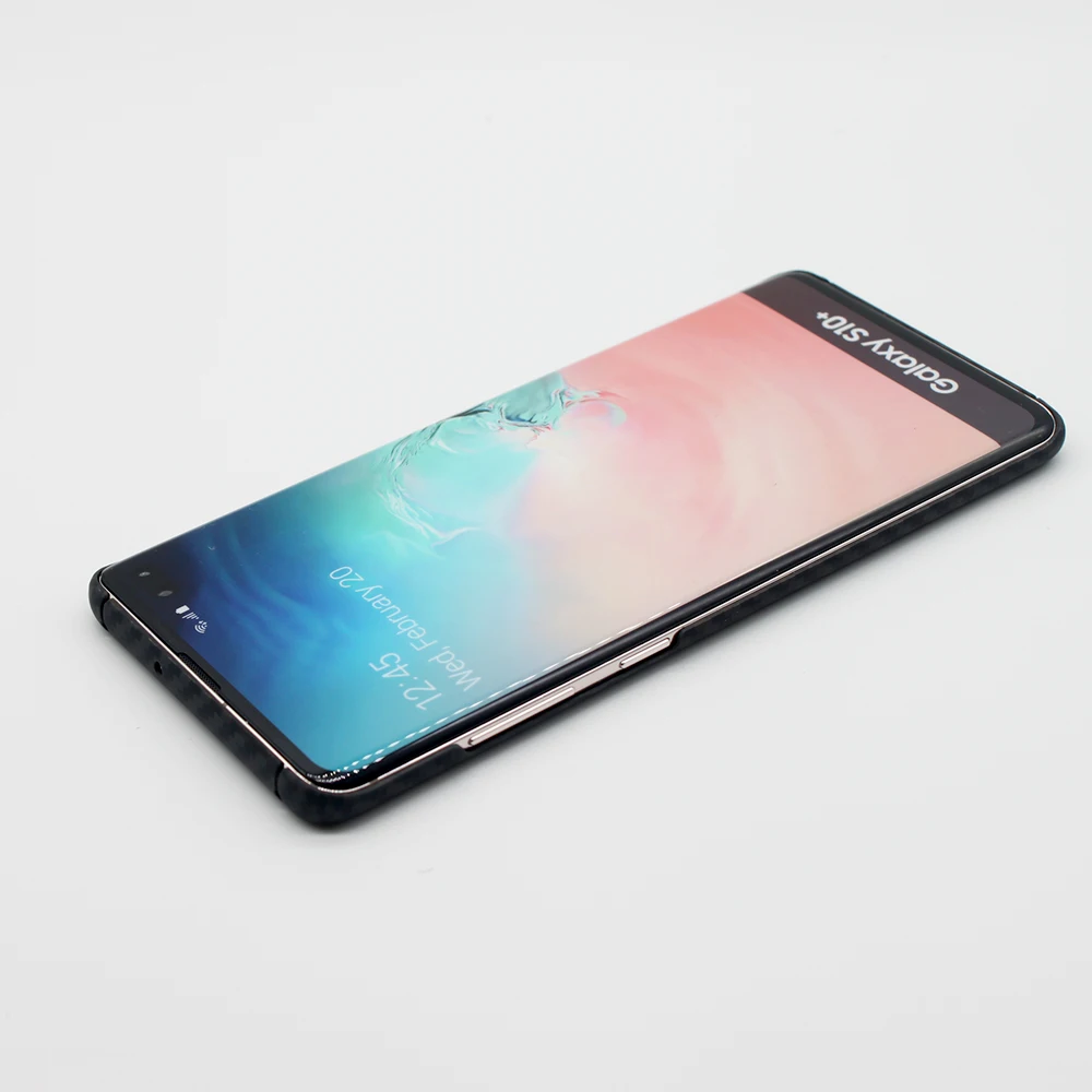 Роскошный чехол из углеродного волокна для samsung Galaxy S10 S10 Plus, чехол из матового арамидного волокна 0,7 мм, Ультратонкий матовый чехол для телефона, чехол s
