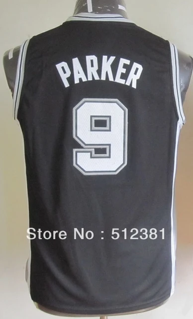 Free Shipping!!#9 Tony Parker 2013 new Youth Kids jersey Embroidered logo( all name numbers stitched ) | Спорт и развлечения