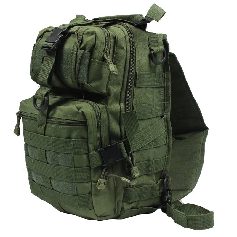 OD 20л тактическая сумка штурмовая сумка слинг рюкзак армейский Molle водонепроницаемый EDC рюкзак сумка для наружного туризма кемпинга охоты военный - Цвет: OD