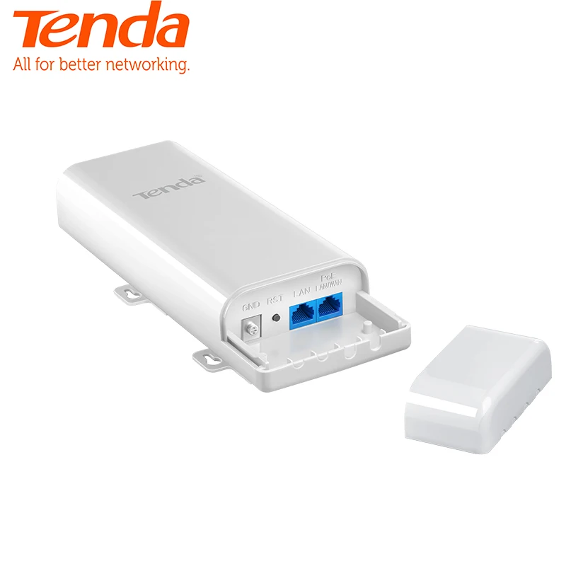 Tenda O3 150 Мбит/с Открытый 5 км 2,4 г CPE беспроводной WiFi ретранслятор расширитель маршрутизатор точка доступа Wi-Fi мост с POE адаптером