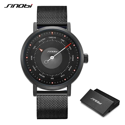 Sinobi Hot Fashion Men's Creative Sports Watches Male Relógio Casual Casual Militar Luminous Provérca de quartzo Relvadores de pulso DropShipping