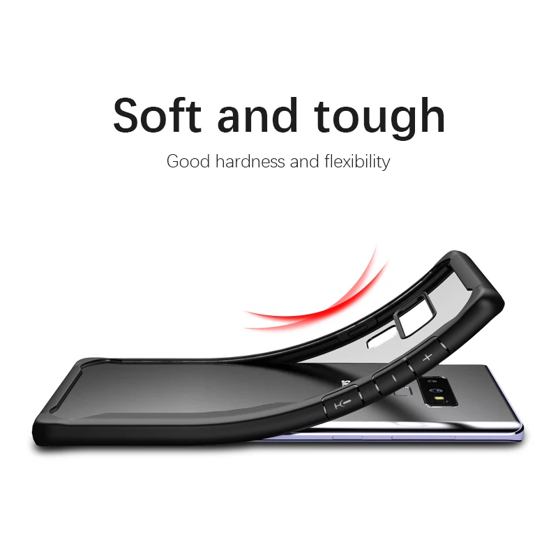 Для Samsung S8 S9 чехол для Plus Мягкий силиконовый прозрачный Note 8 9 чехлы