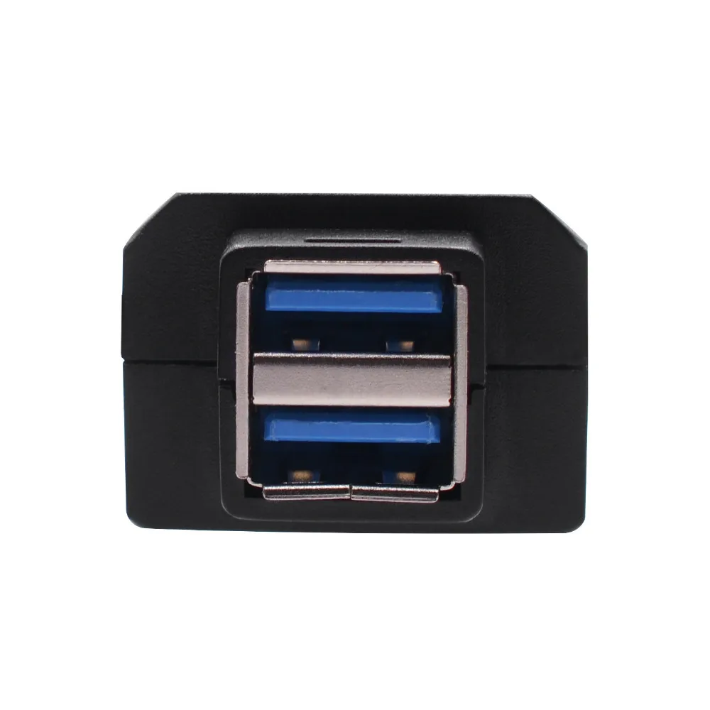 USB зарядное устройство мотоциклетная розетка двойной светодиодный вольтметр +