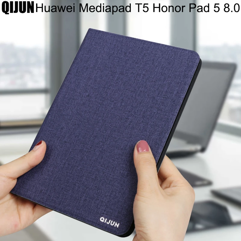Откидной Чехол из искусственной кожи с подставкой для Huawei MediaPad T5 8 0 JDN2 W09/AL00 дюймов