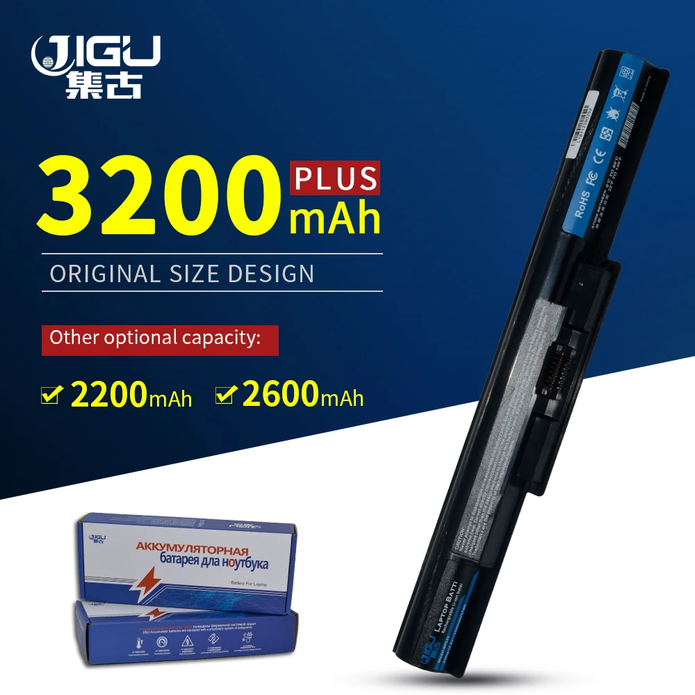 Аккумулятор JIGU для ноутбука Sony BPS35 моделей VAIO подходит 14E Fit 15E серии 15E|laptop battery for