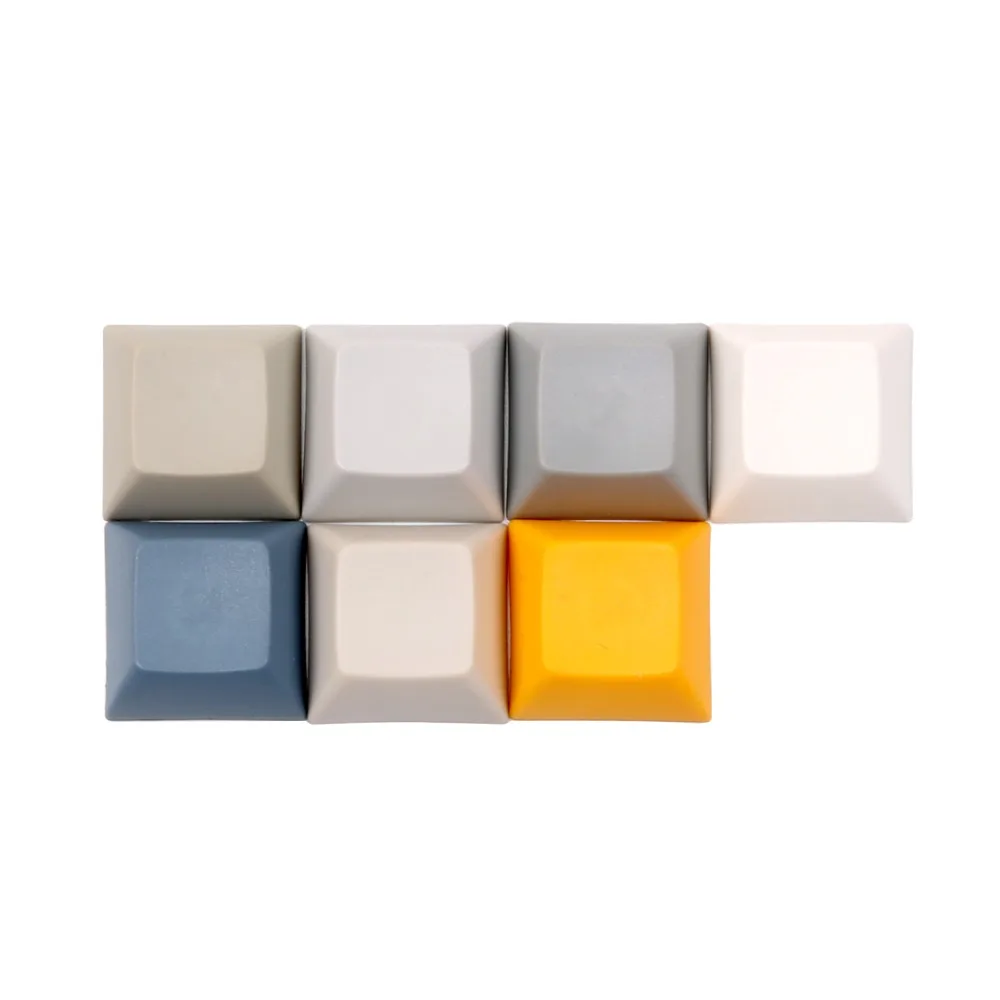 Enjoypbt пустой DSA keycap 1U размер с разноцветными клавишами для Diy mx механическая