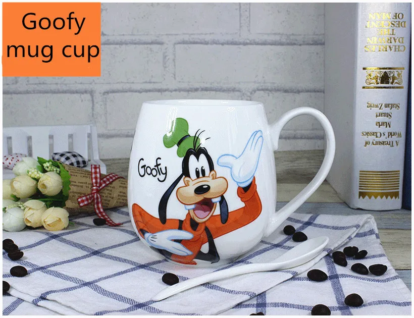 ARST креативная керамика большого размера кружка чашка милый мультфильм Минни