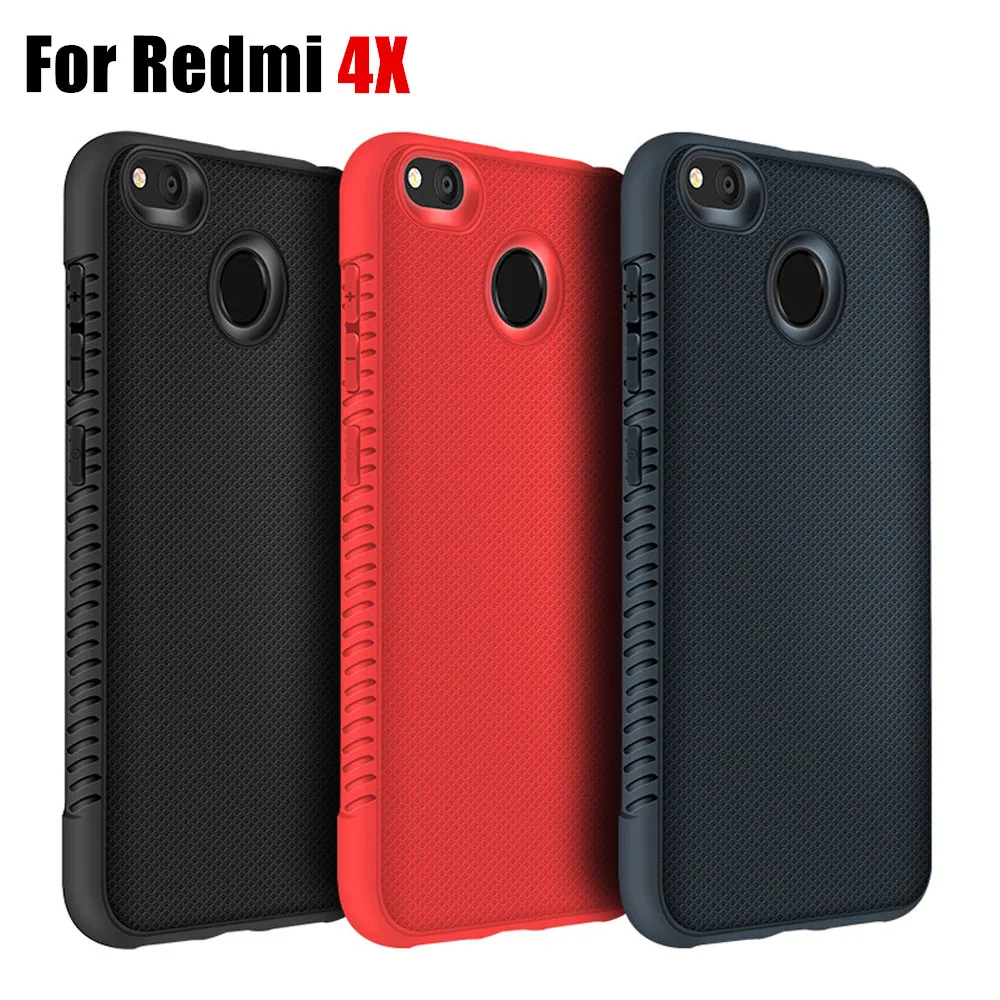 Чехол на ksiomi redmi 4x бампер для xiaomi 4 x coque redmi4x x4 xaomi xiomi xiami чехлы телефонов красный mi