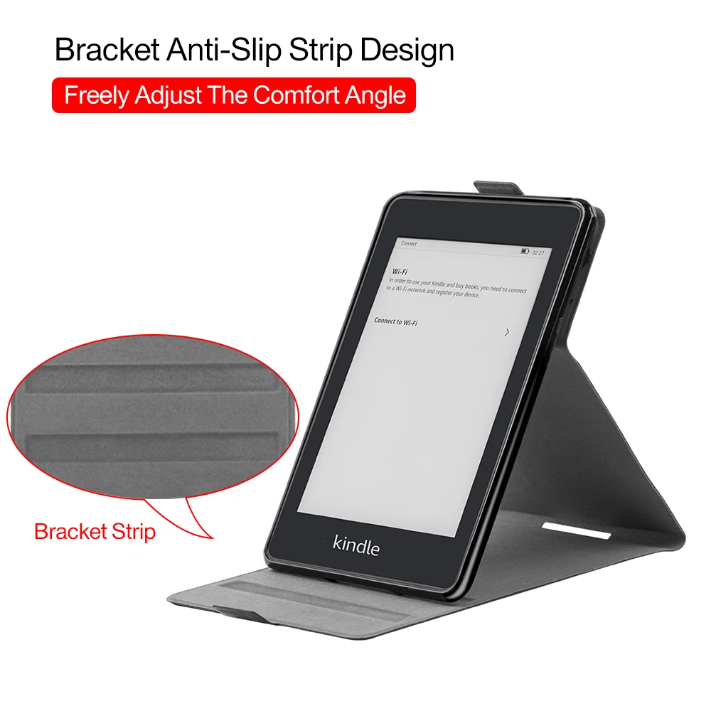 Чехол PU для Amazon Kindle Paperwhite 1 2 3 4 2012 2013 Smart 6 дюймов электронная книга стенд Универсальный вертикальный Автоматический Режим сна/пробуждения