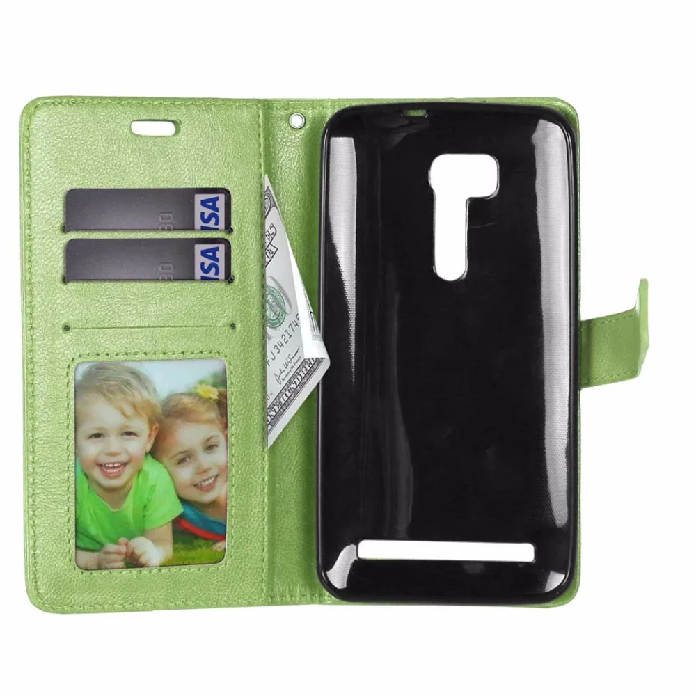 Чехол подставка для Asus Zenfone GO ZB551KL 5 дюйма|cover for asus|phone casesleather case |