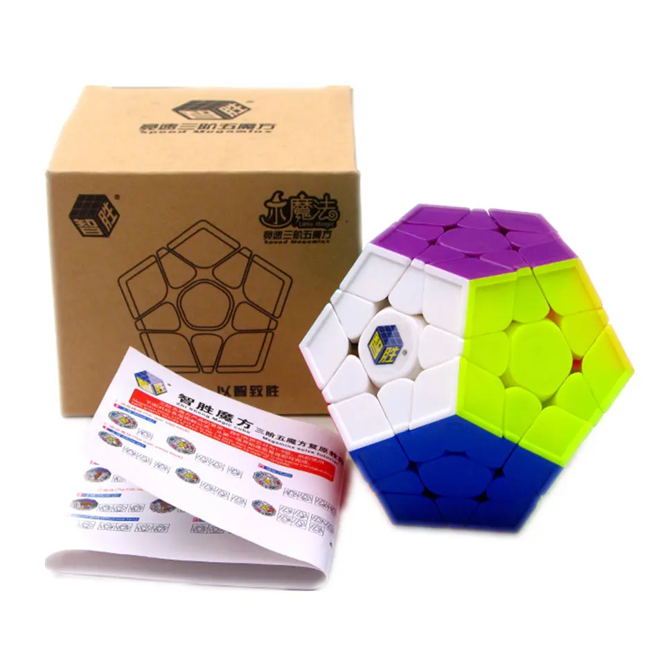 Yuxin Little Magic Megaminx 3x3 кубик рубика Stickerless магический куб-мегаминкс 3 слоя скоростной