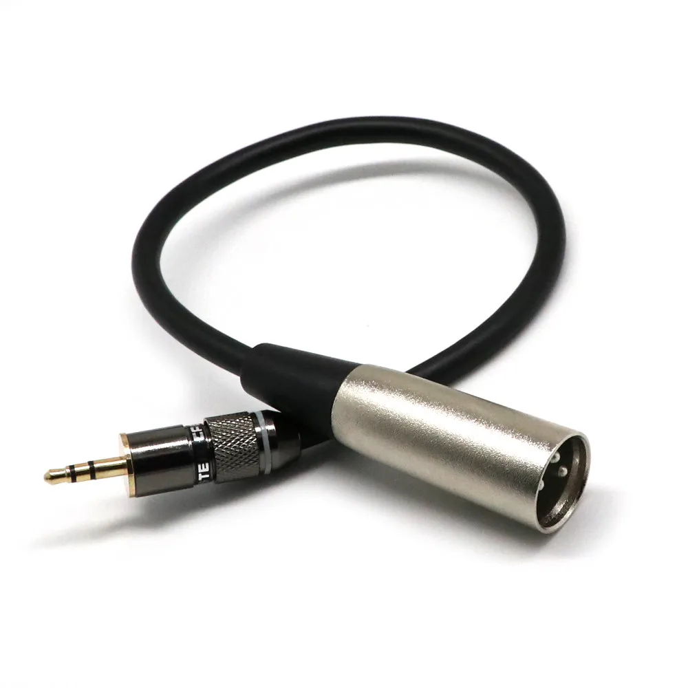 CARPRIE 0 3 м XLR контактный штекер на 5 мм стерео Экранированный микрофон микрофонный