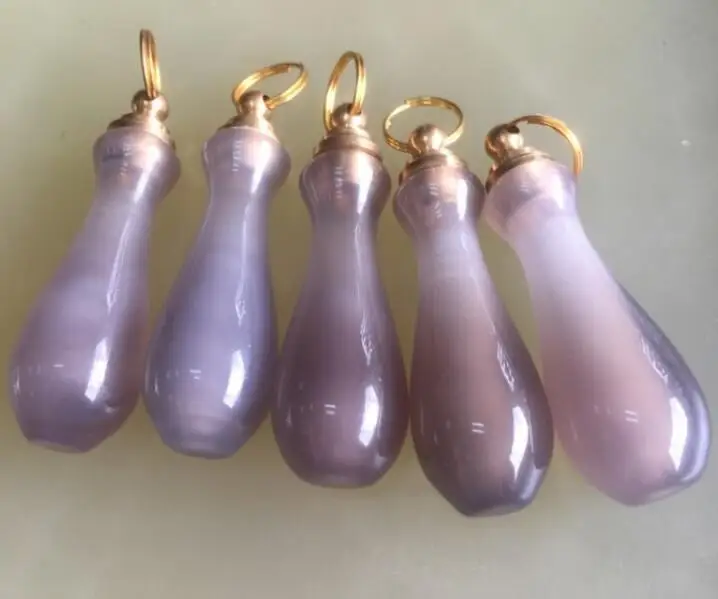 Natural agate snuff spoon kit Snuff Tube Pendant /Pill Box for 2-3g snus free shipping | Дом и сад
