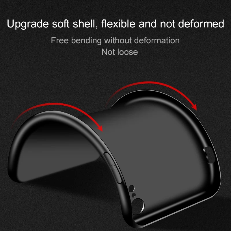VVKing For iphone XR Case Ultra Thin Soft TPU Matte Cover iPhone X XS MAX Apple 6 6S 7 8 Plus Coque |