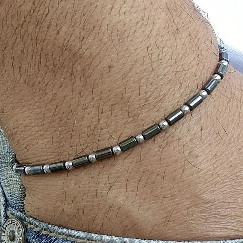 Fashion Simple Lucky Charm Handmade Bracelets For Men Stone Beads Bracelet Style Jewelry Gift Pulsera Hombre | Украшения и