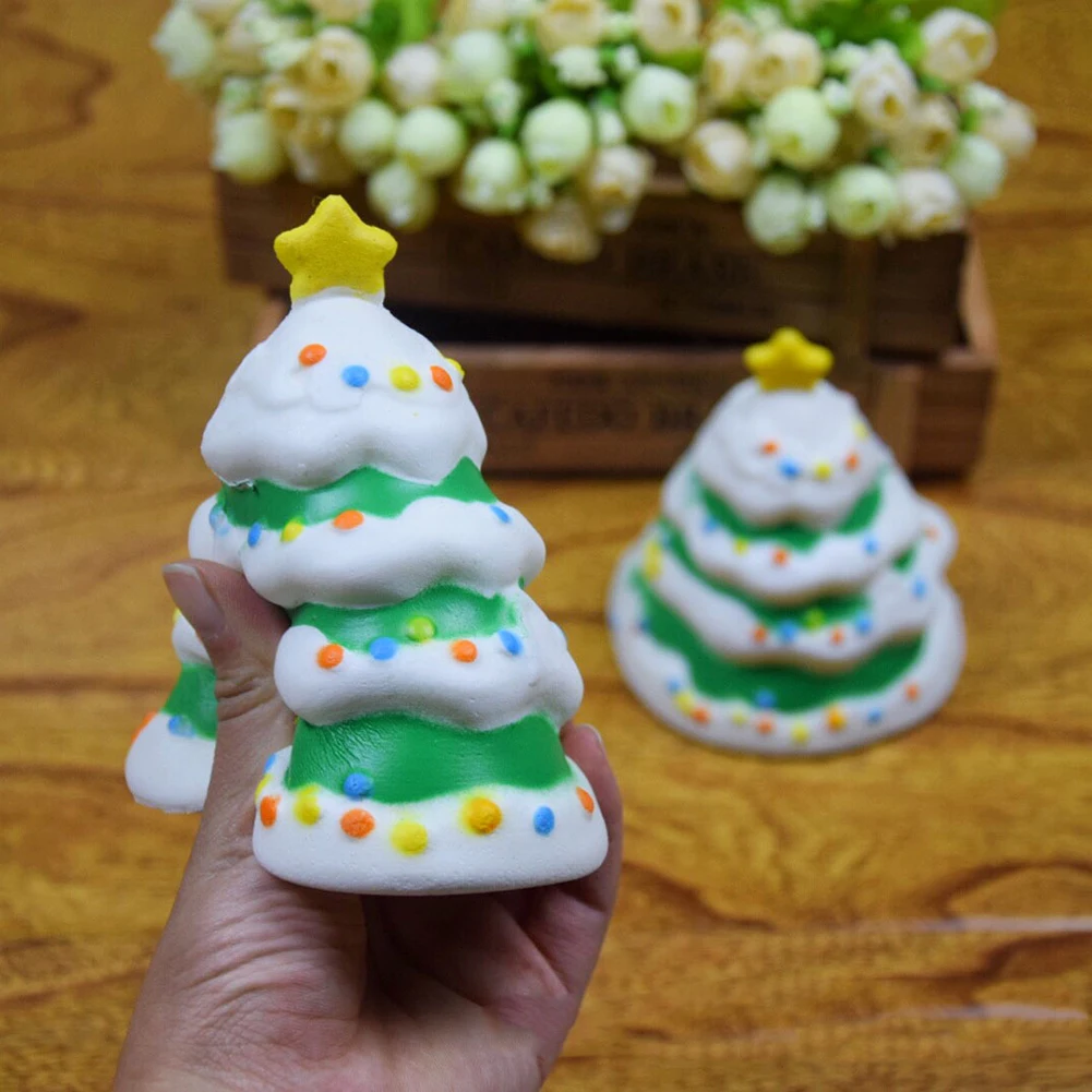 Squishies Рождество дерево ароматизированный мягкий медленный нарастающее при