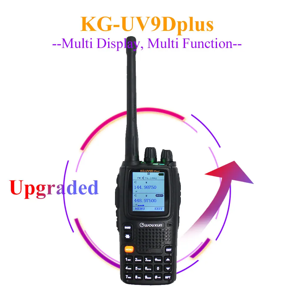 Двухсторонняя радиостанция для безопасности УКВ УВЧ|walkie talkie uhf|multi bandwalkie |
