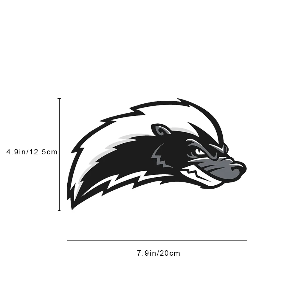 Новые съемные и многоразовые наклейки s Car Head of Honey Badger Home Sticker Переводные картинки