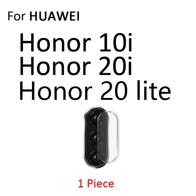 Задняя Камера пленка для huawei honor 20 Pro 20i V20 10i защитное устройство для объектива защитное стекло на honor 20 lite 20 Pro 20i вид 20 Стекло - Цвет: Honor20i-Honor20lite