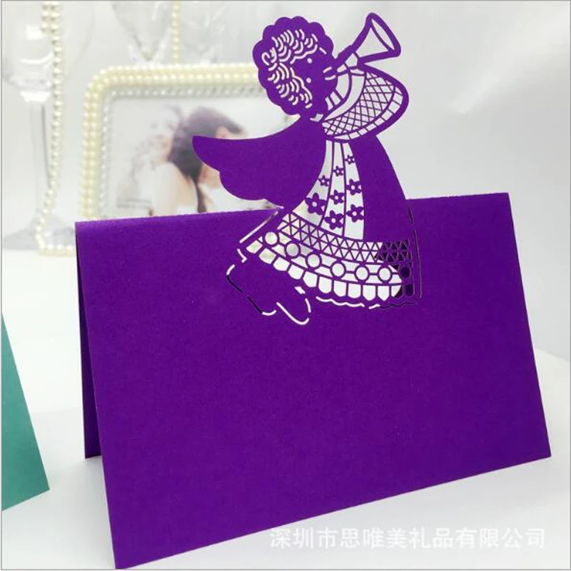 10 цветов 50 шт. фотография с изображением ангела|card birthday|wedding card messagewedding message |