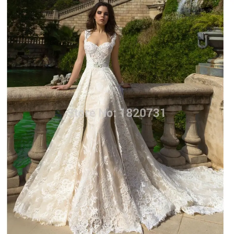 

Платье для свадьбы с отсоединяемым шлейфом, цвета шампанского, большого размера, 2020