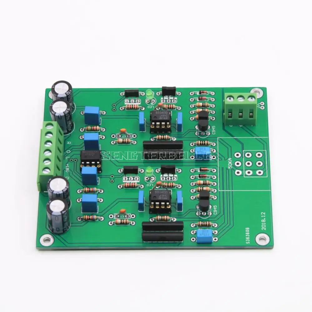 Новая плата предварительного усилителя Hi-Fi класса A JRC5534 2SC3668 2SA1428 | Электроника