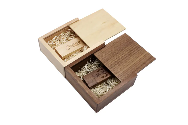 JASTER maple walnut usb с деревянный корпус, usb флэш-накопитель Флешка 4 ГБ 8 ГБ 16 ГБ 32 ГБ 64 ГБ логотип клиента свадебный подарок 105*95*40 мм